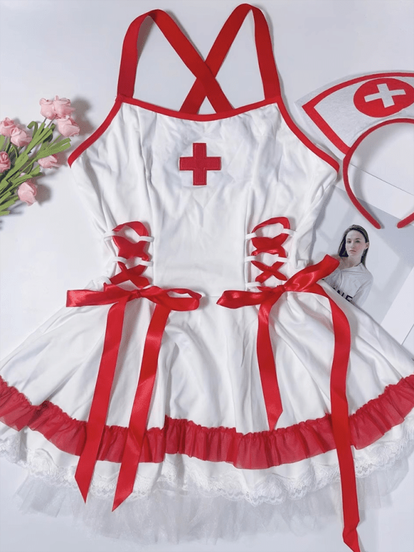 Erotic Nurse Costume Lingerie for Passionate Evenings Lingerie