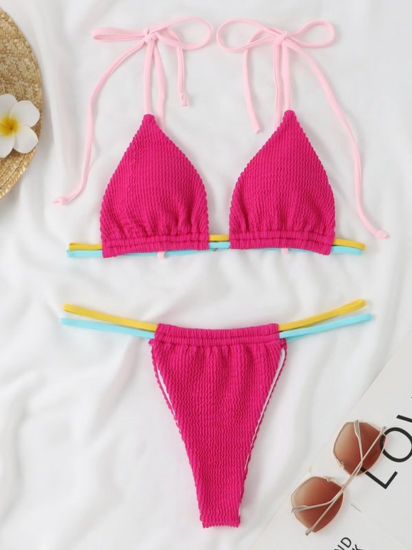 Vacation Swimwear 2 Piece Bikinis for Beach and Pool Swimwear