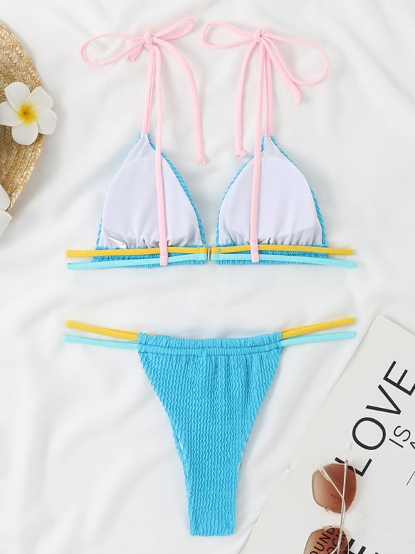 Vacation Swimwear 2 Piece Bikinis for Beach and Pool Swimwear