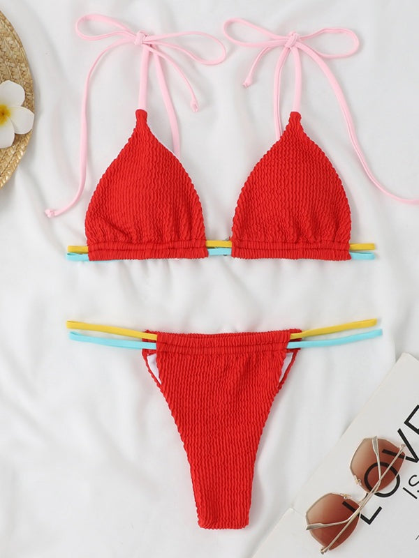 Vacation Swimwear 2 Piece Bikinis for Beach and Pool Swimwear