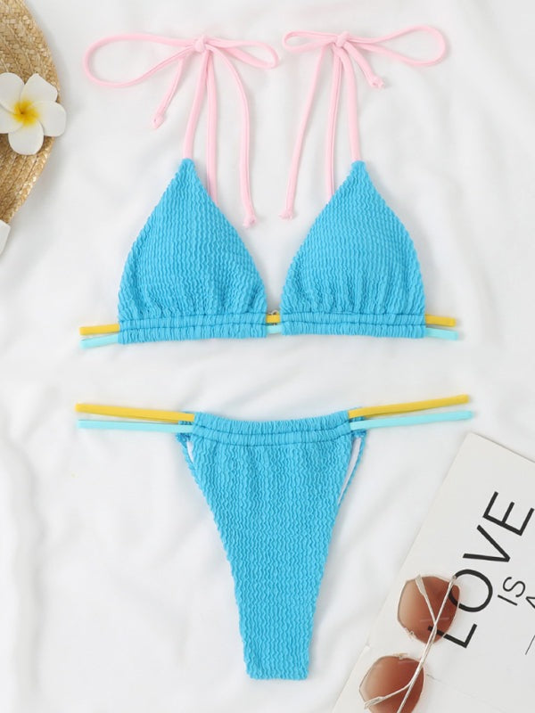 Vacation Swimwear 2 Piece Bikinis for Beach and Pool Swimwear