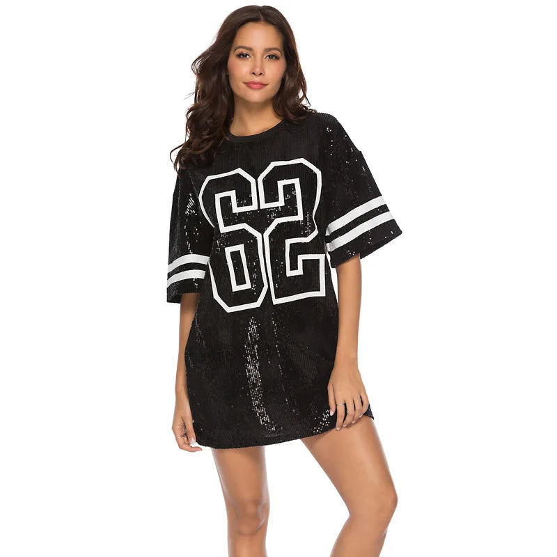 Sparkling Dresses for Football and Rugby Fans Sporty Outfits