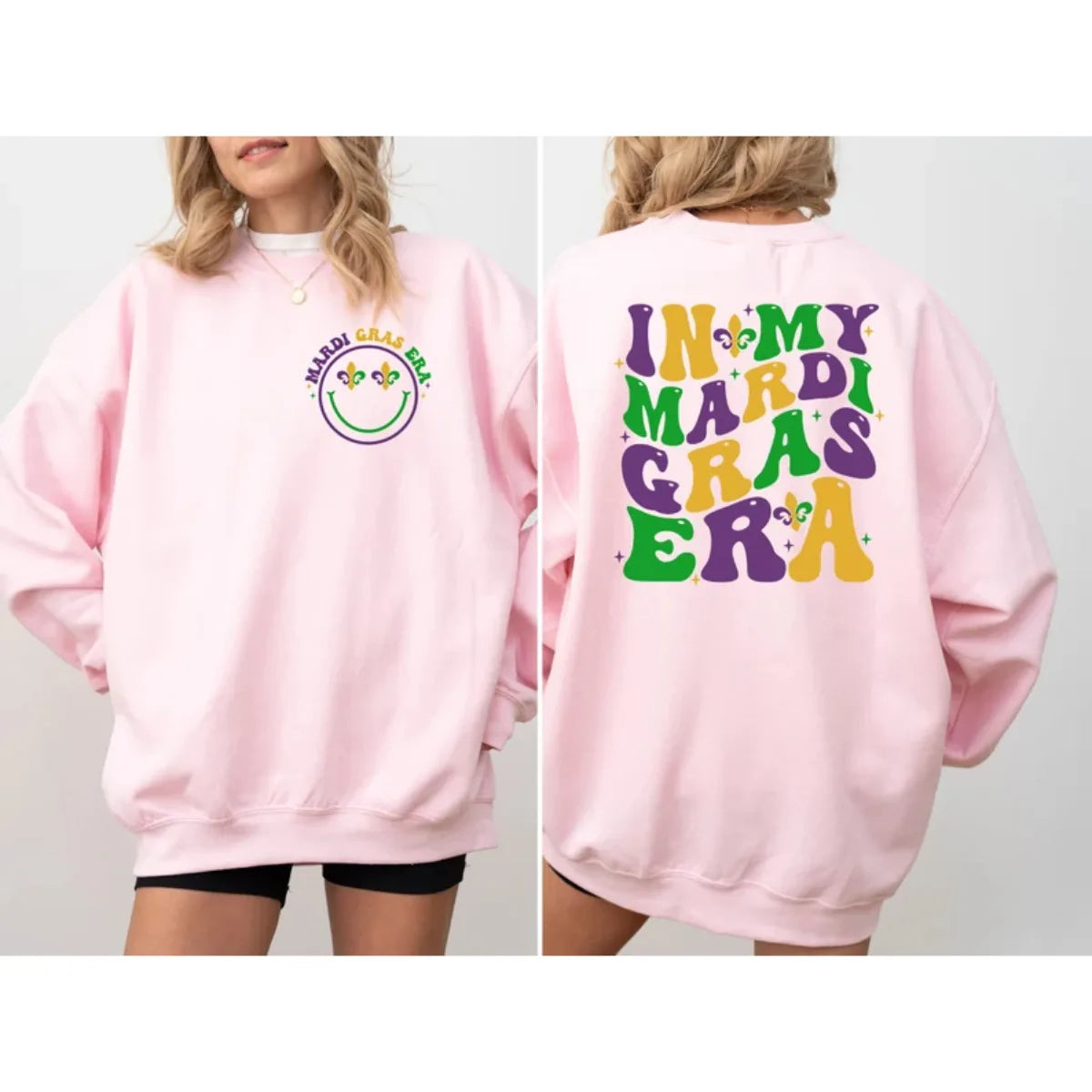 Mardi Gras Women's Carnival Sweatshirt Pullovers