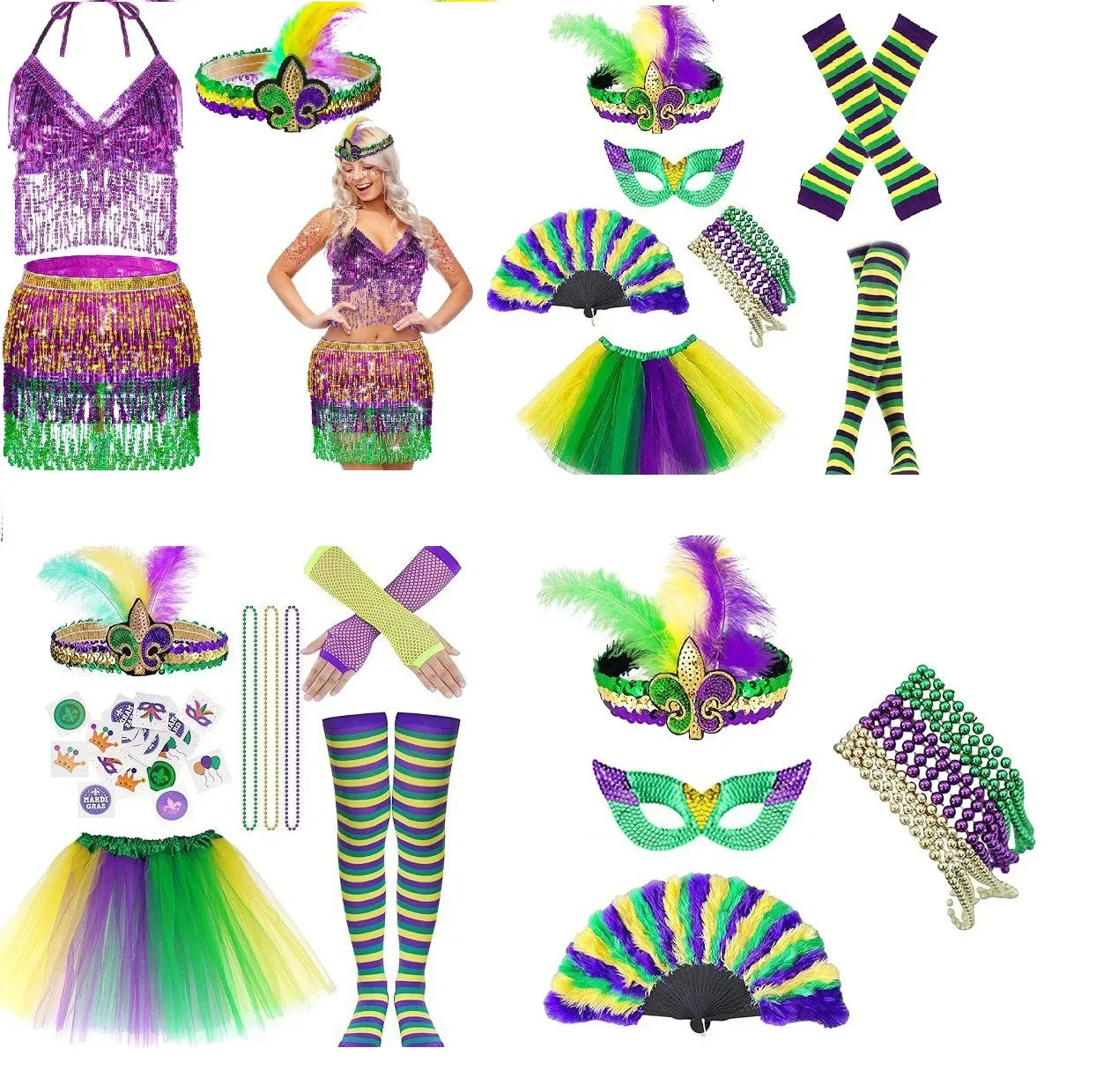 Mardi Gras Costumes and Accessories for Women Accessories