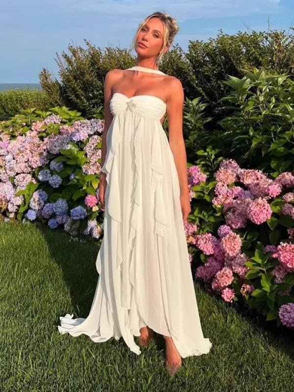 Summer Evening Dress for Women | Lightweight Chiffon Cocktail