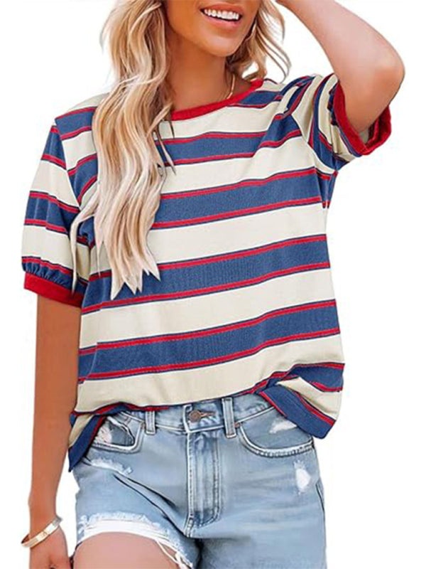 Striped Casual T-Shirt for Everyday Comfort	