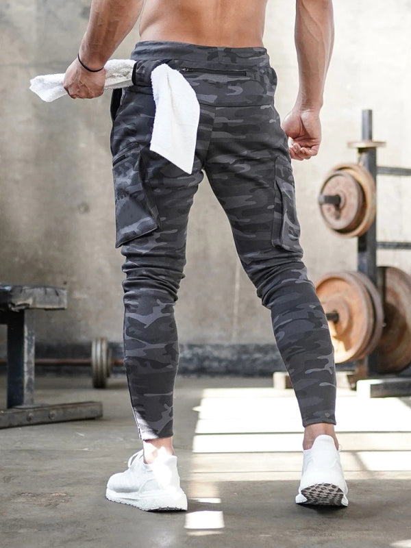 Military Camouflage Cargo Pants for Men Pencil pants