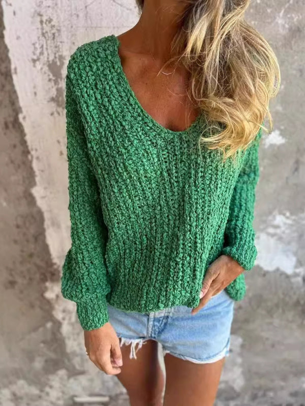 Essential Knitted V-Neck Sweaters for Stylish Layering Sweaters