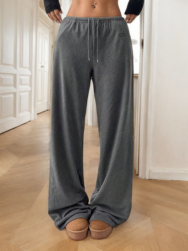 Casual Wide-Leg Lounge Pants for Stylish Comfort	