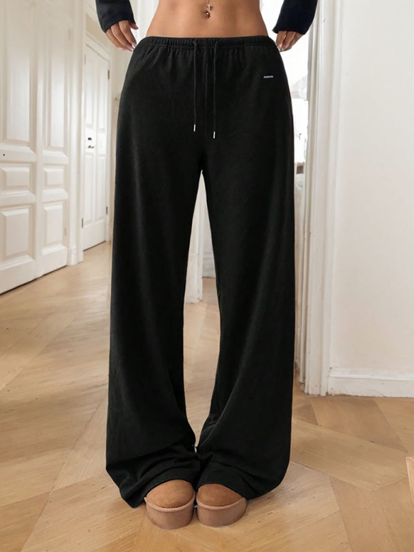 Wide-Leg Lounge Pants for Women Pants