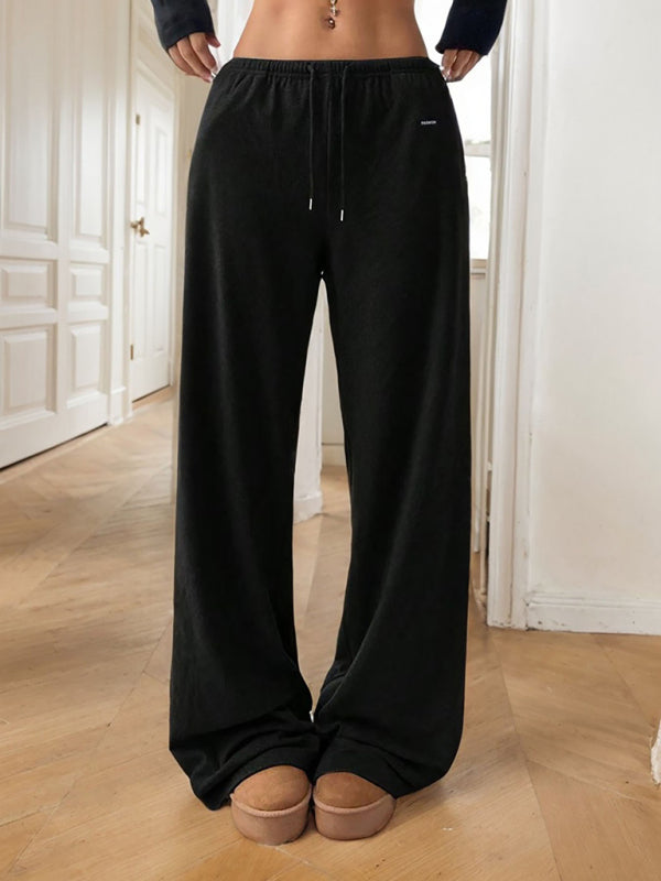 Wide-Leg Lounge Pants for Women Pants