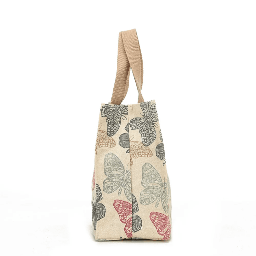 Daily Butterfly Print Handbag | Versatile & Durable HandBags