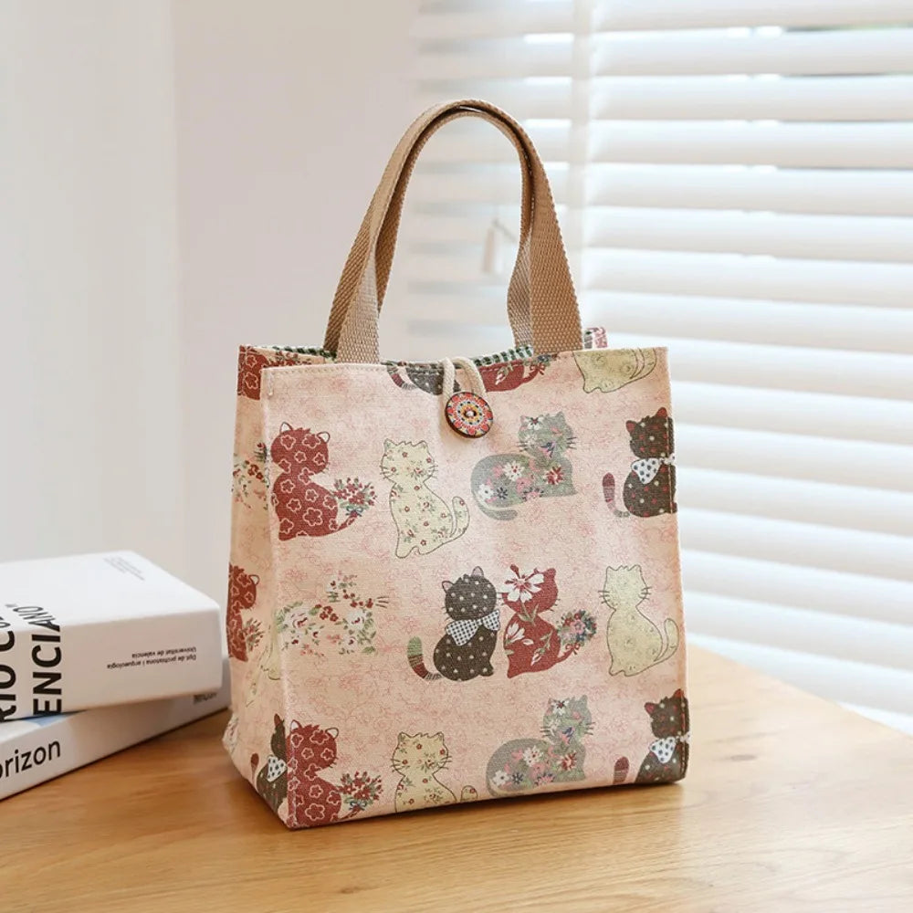 Daily Butterfly Print Handbag | Versatile & Durable HandBags