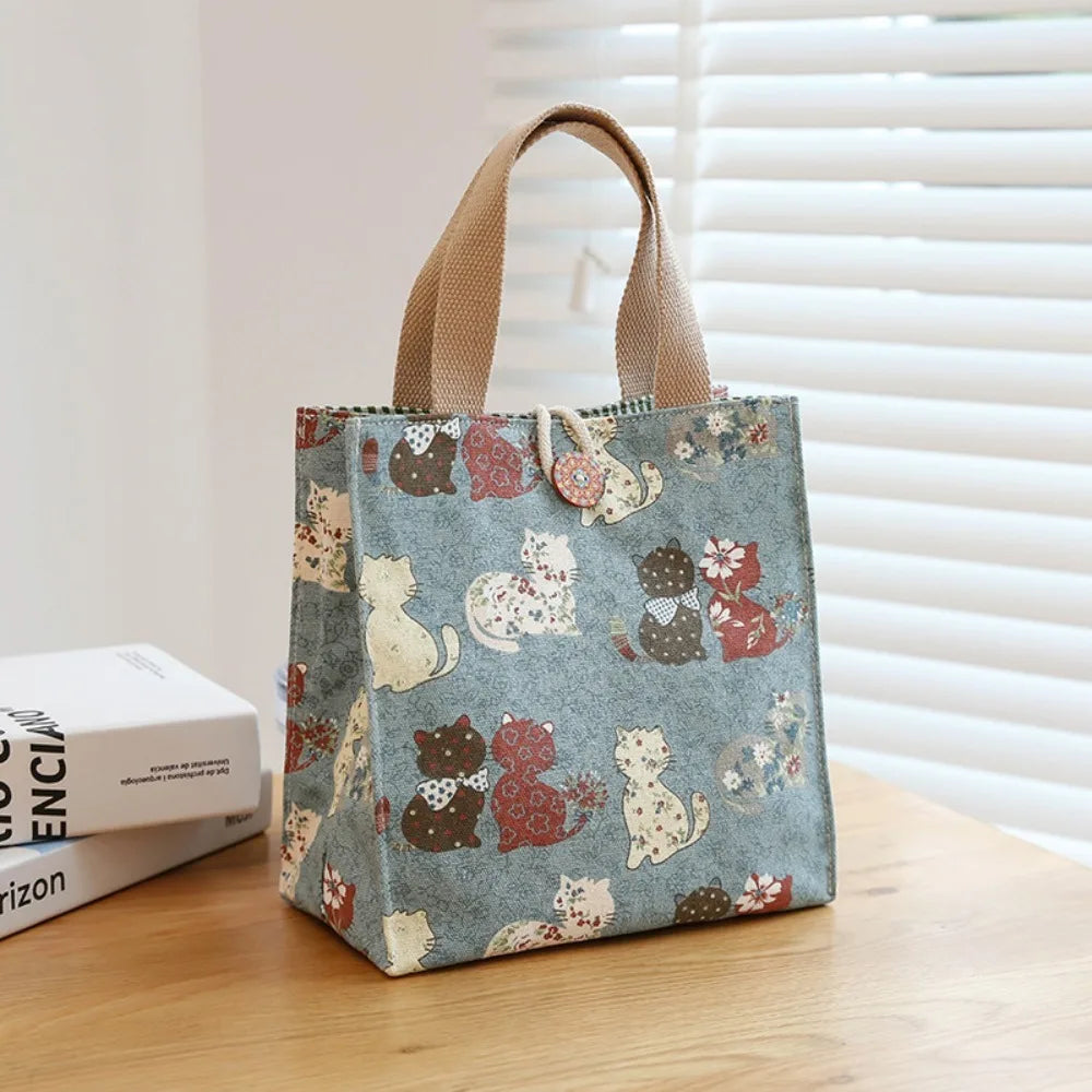 Daily Butterfly Print Handbag | Versatile & Durable HandBags