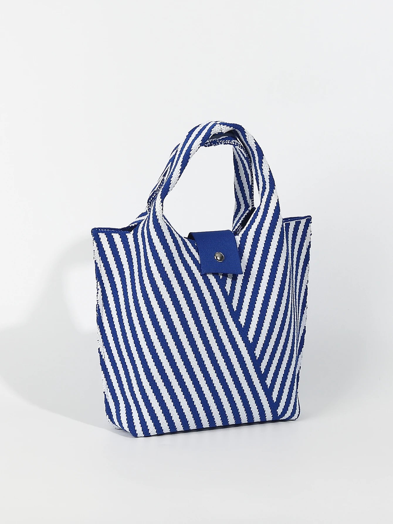 Daily Stripe Knit Handbag HandBags