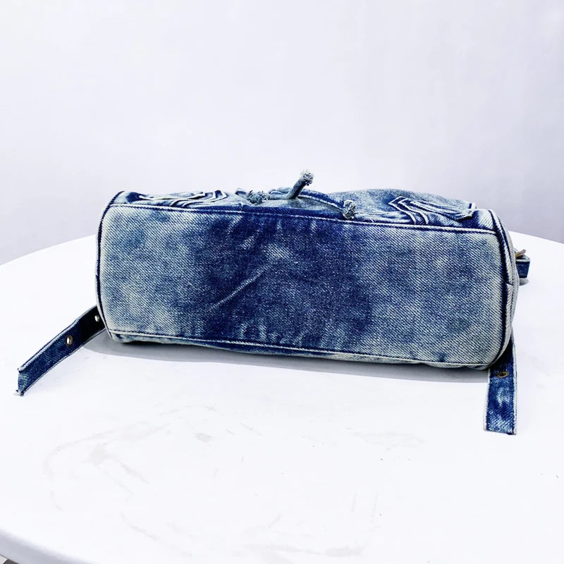 Denim Shoulder Bag for Casual Days HandBags