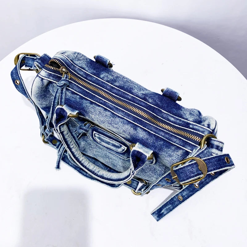 Denim Shoulder Bag for Casual Days HandBags