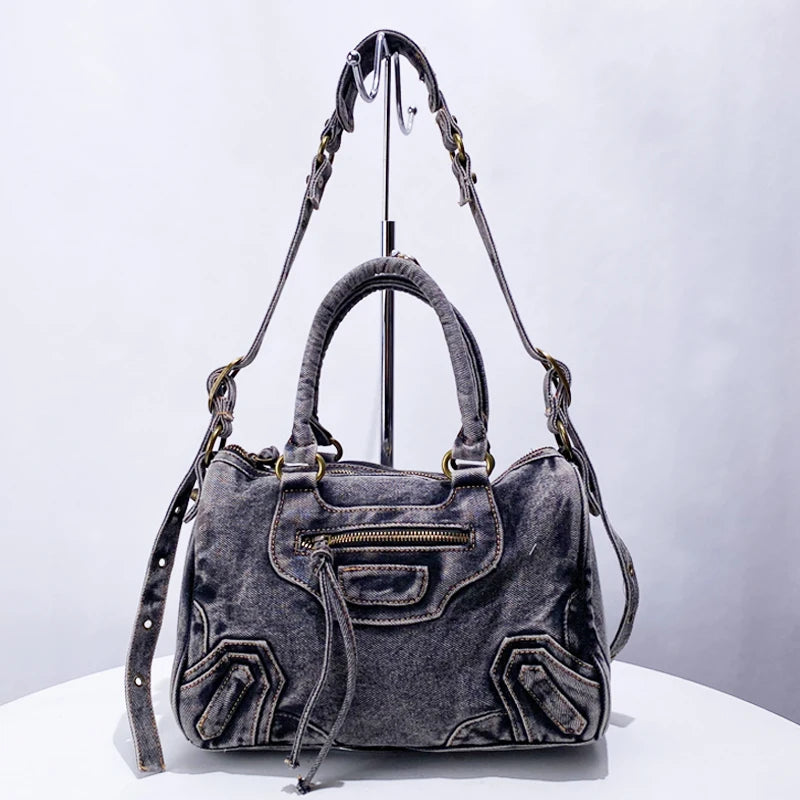 Denim Shoulder Bag for Casual Days HandBags