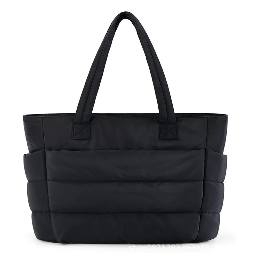 Daily-Carry Sporty Nylon Tote Bag HandBags