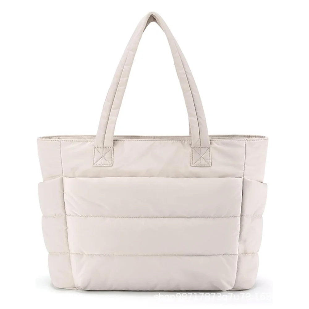 Daily-Carry Sporty Nylon Tote Bag HandBags