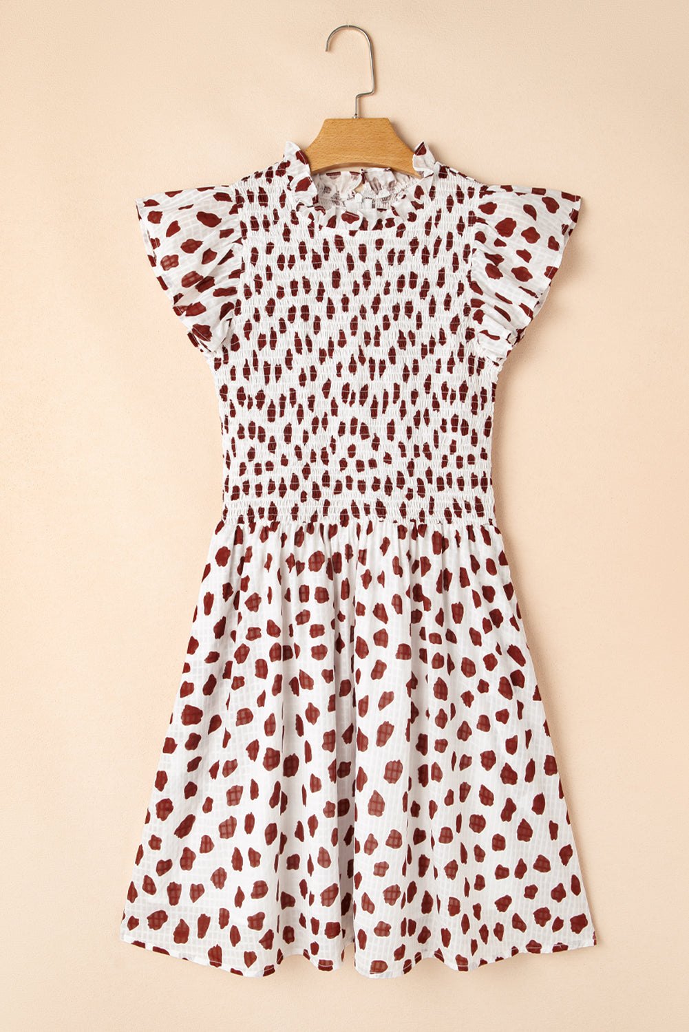 Summer Lovin' Heart Print Dress Mini Dresses