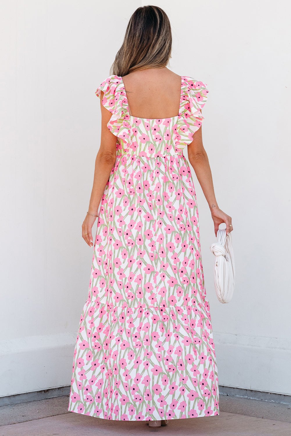 Casual Floral Maxi Dress for Women Floral Dresses