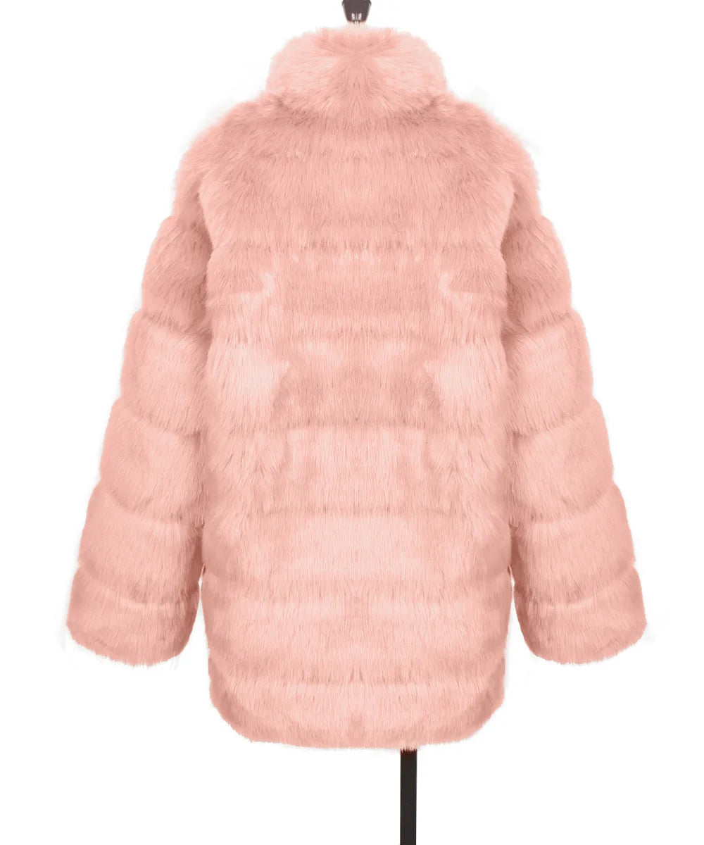 Plush Women's Faux Fur Winter Coat Faux Fur Coats