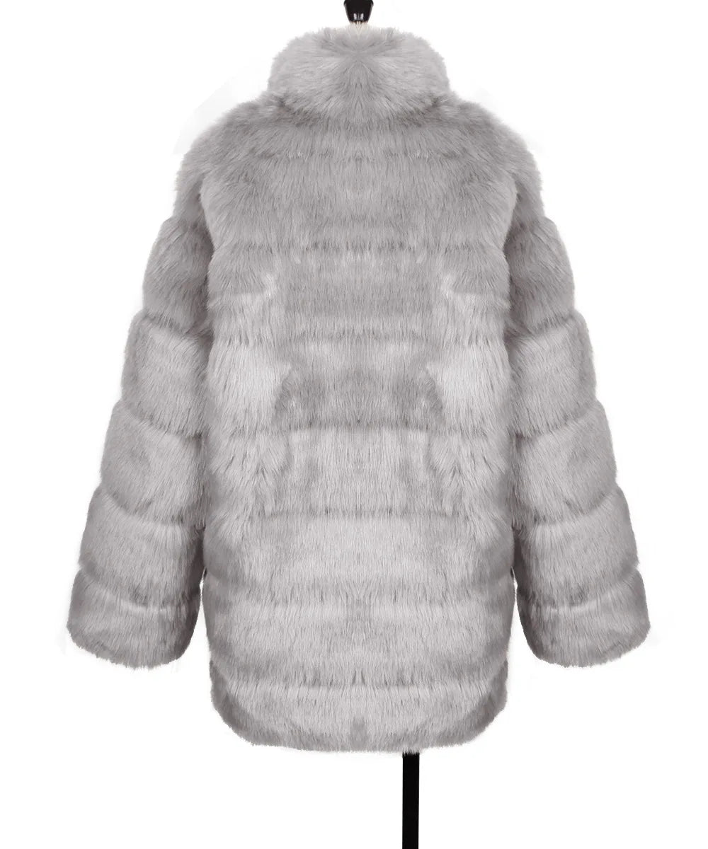 Plush Women's Faux Fur Winter Coat Faux Fur Coats