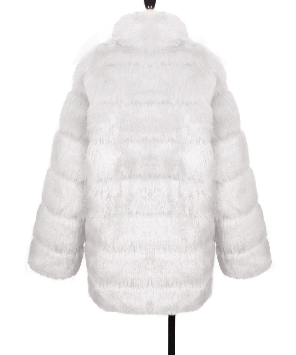 Plush Women's Faux Fur Winter Coat Faux Fur Coats