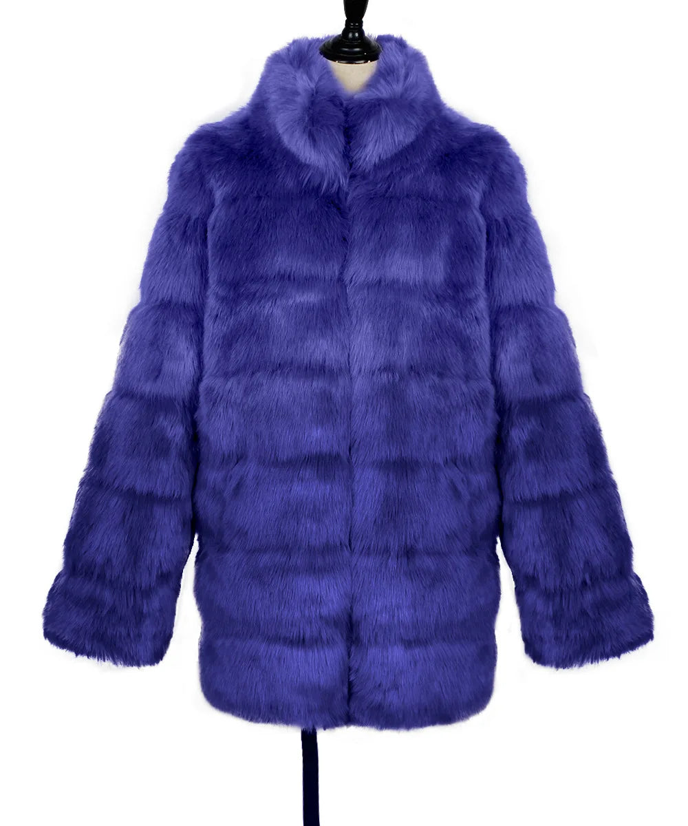 Plush Women's Faux Fur Winter Coat Faux Fur Coats