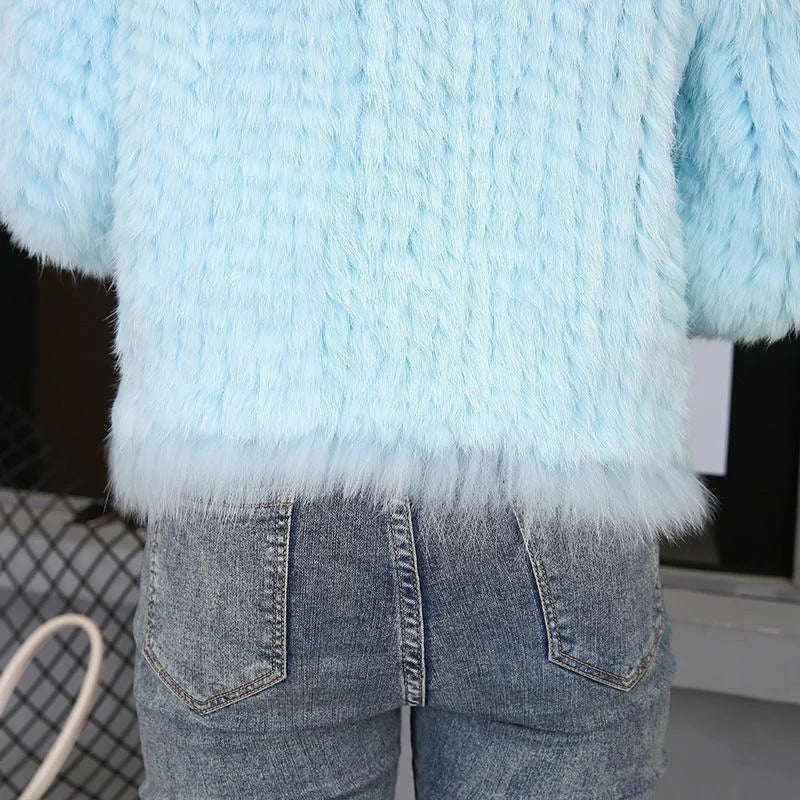 Elegant Winter Fur Cardigan Jacket Cardigans