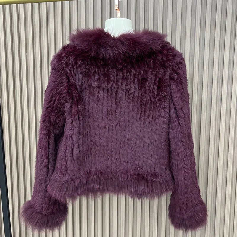 Elegant Winter Fur Cardigan Jacket Cardigans