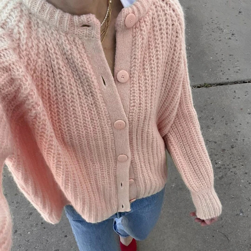 Casual Knit Cardigan for Women Cardigans