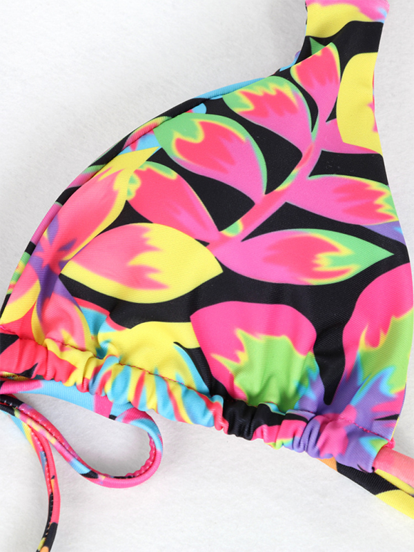 4-Piece Bikini Collection with Cover-Up & Hair Wrap Swimwear