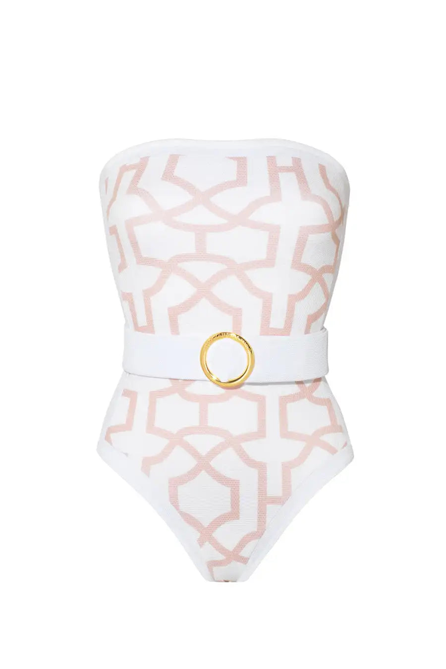 Geometric Print Swimwear Luxe Collection Swimwear