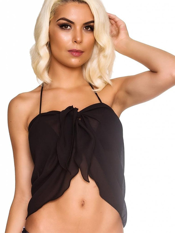 Women's Chiffon Sarong Cover-Up - A Beach Essential Cover-Ups