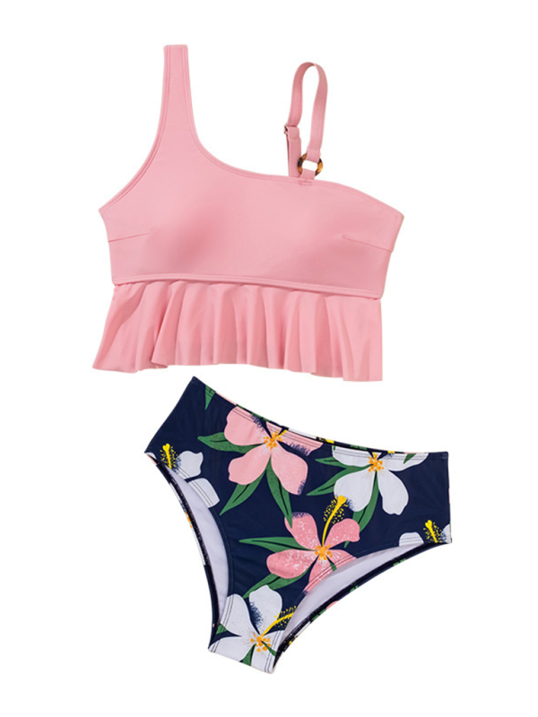 Women's Tankini & High-Waisted Bikini in Exotic Prints Swimwear