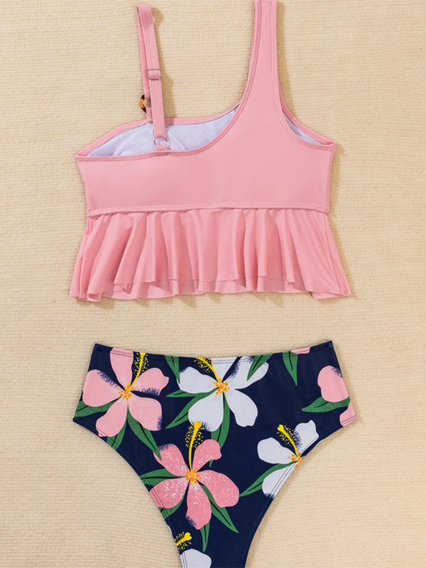 Women's Tankini & High-Waisted Bikini in Exotic Prints Swimwear