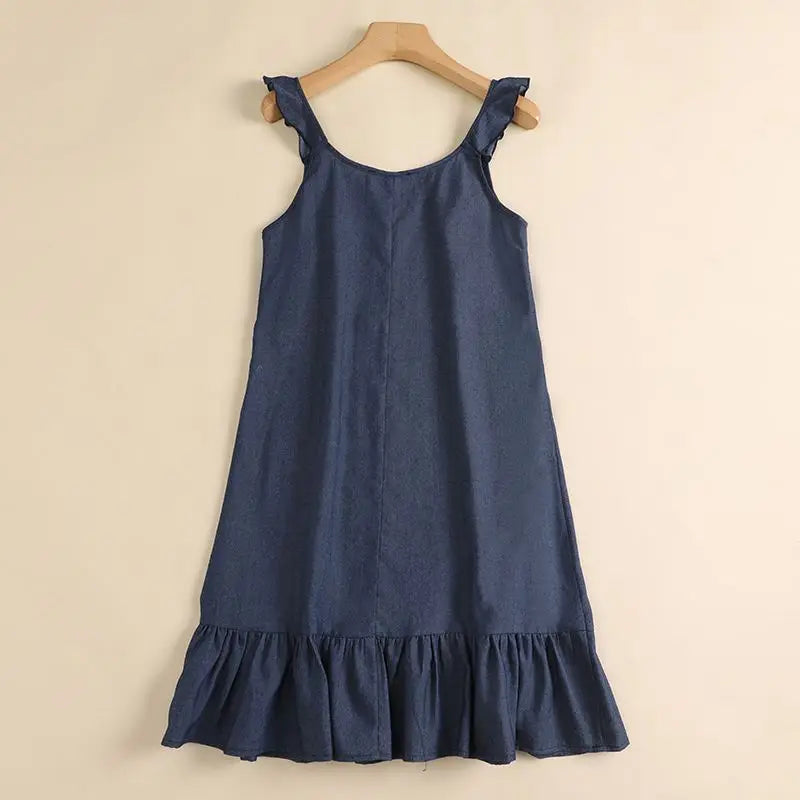 Cute Dress in Soft Cotton Blend for Everyday Wear Sundresses