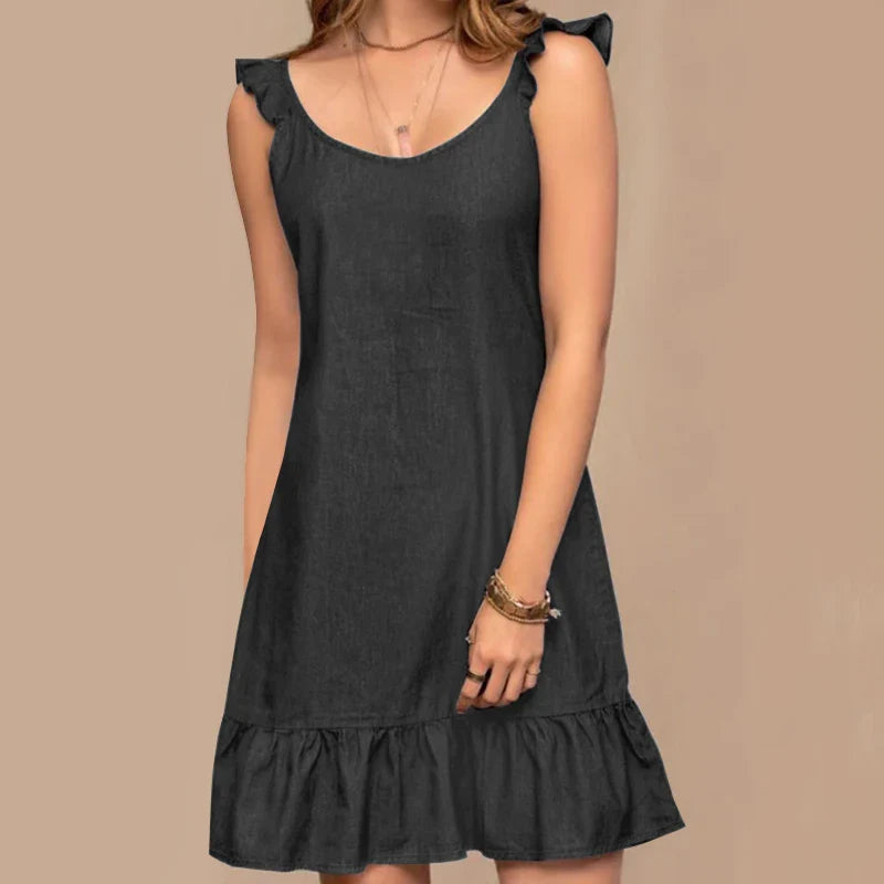 Cute Dress in Soft Cotton Blend for Everyday Wear Sundresses