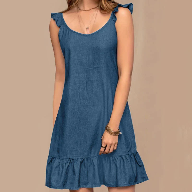 Cute Dress in Soft Cotton Blend for Everyday Wear Sundresses