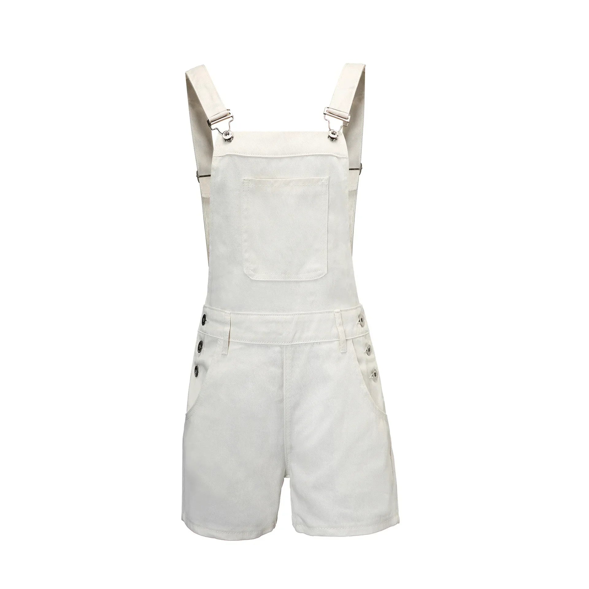 Denim Bib Short Overalls - Must-Have Rompers for the Season