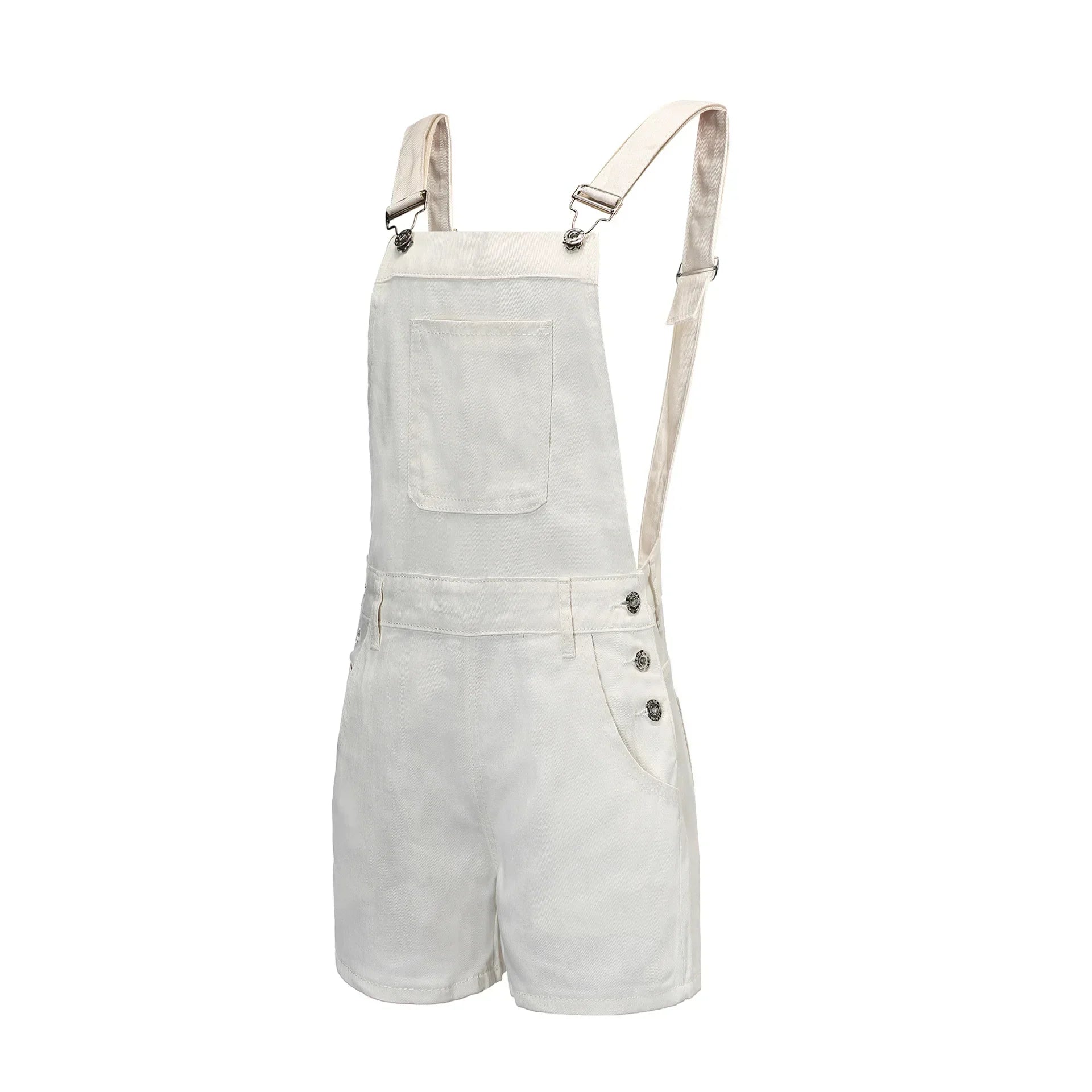 Denim Bib Short Overalls - Must-Have Rompers for the Season