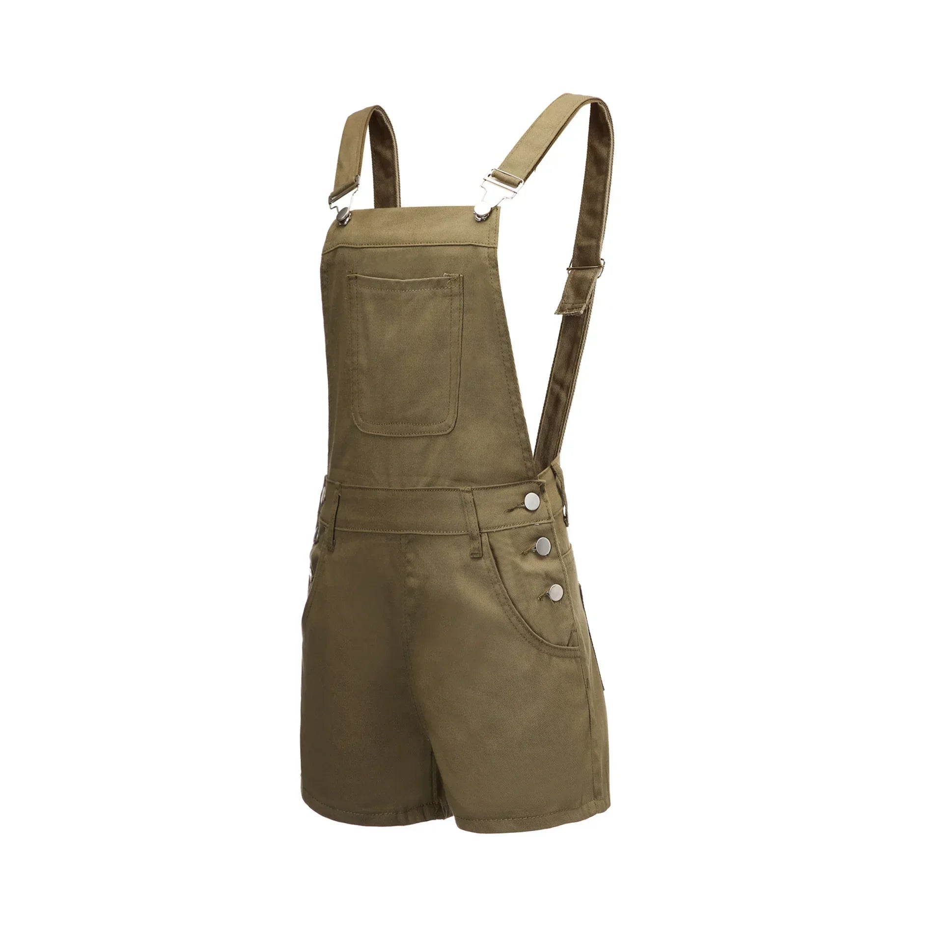 Denim Bib Short Overalls - Must-Have Rompers for the Season