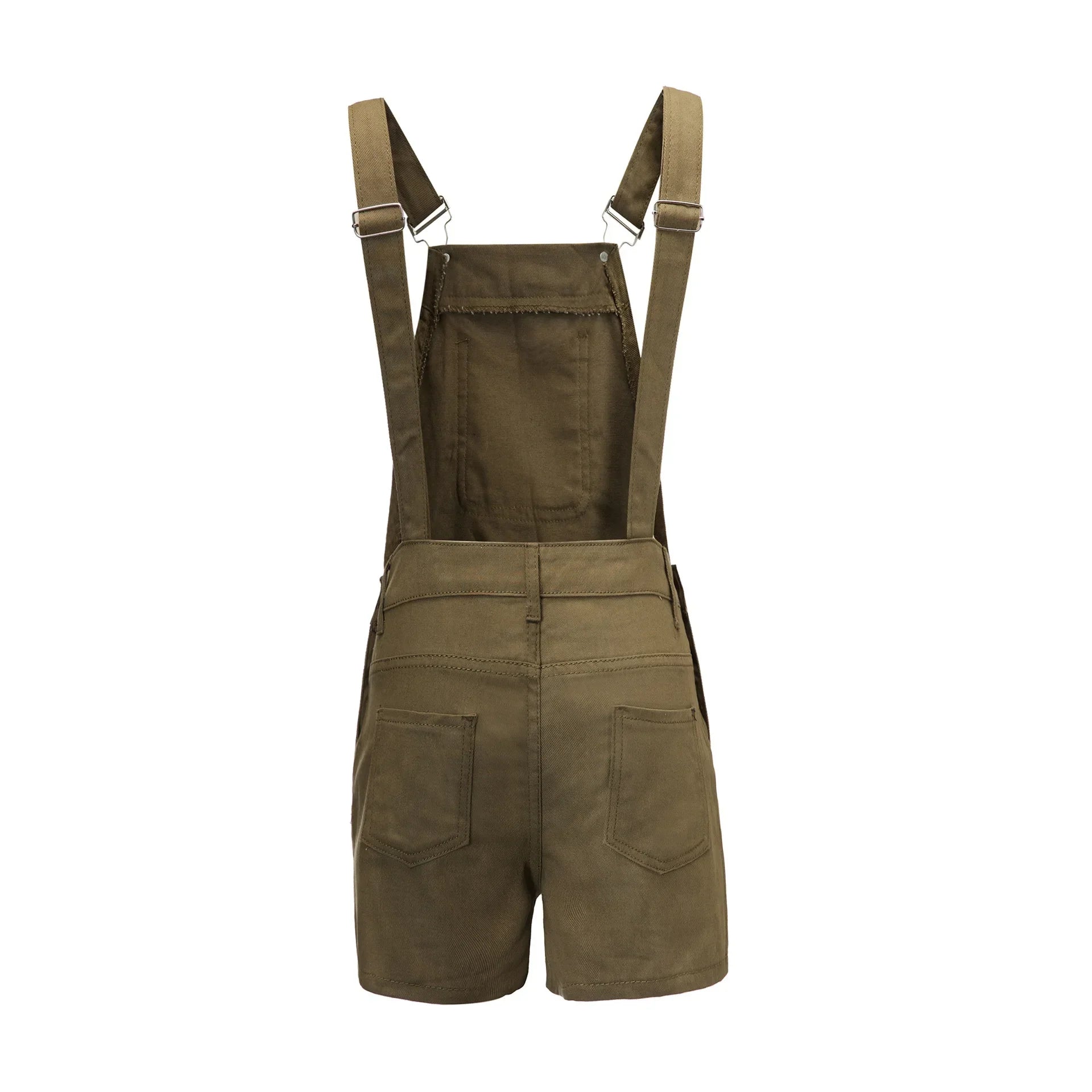 Denim Bib Short Overalls - Must-Have Rompers for the Season