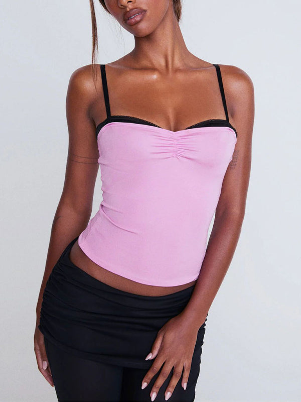 Strapless Women's See-Through Tube Top with Built-in Underwire