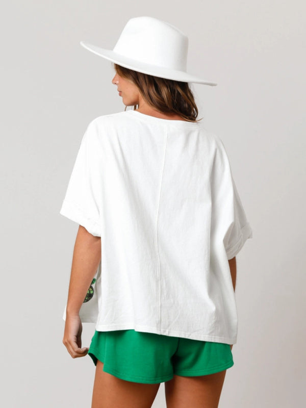 Festive St. Patrick’s Day Oversized Tee – Trendy & Comfy | Festive Tees