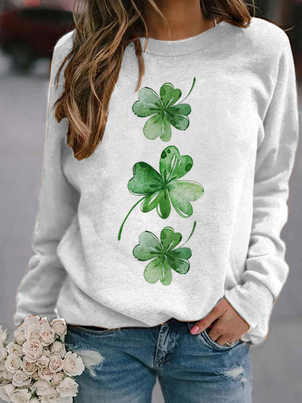 St. Patrick’s Day Crew Neck Sweatshirt – Chic & Cozy