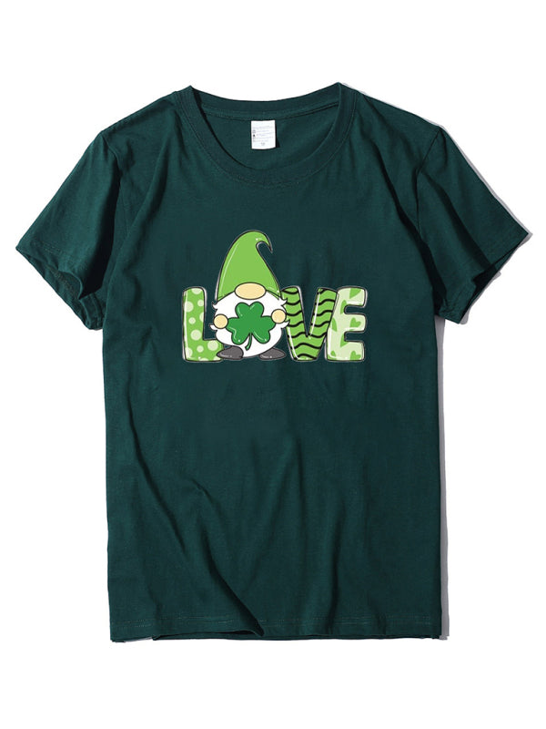 Stylish St. Patrick’s Day Tee – Irish Shamrock Print