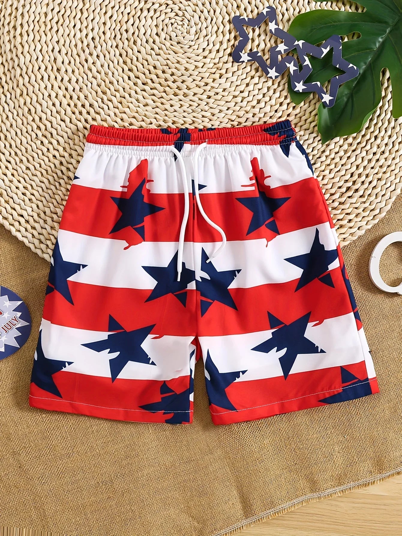 Swim Shorts for Boys' Patriotic Events Shorts